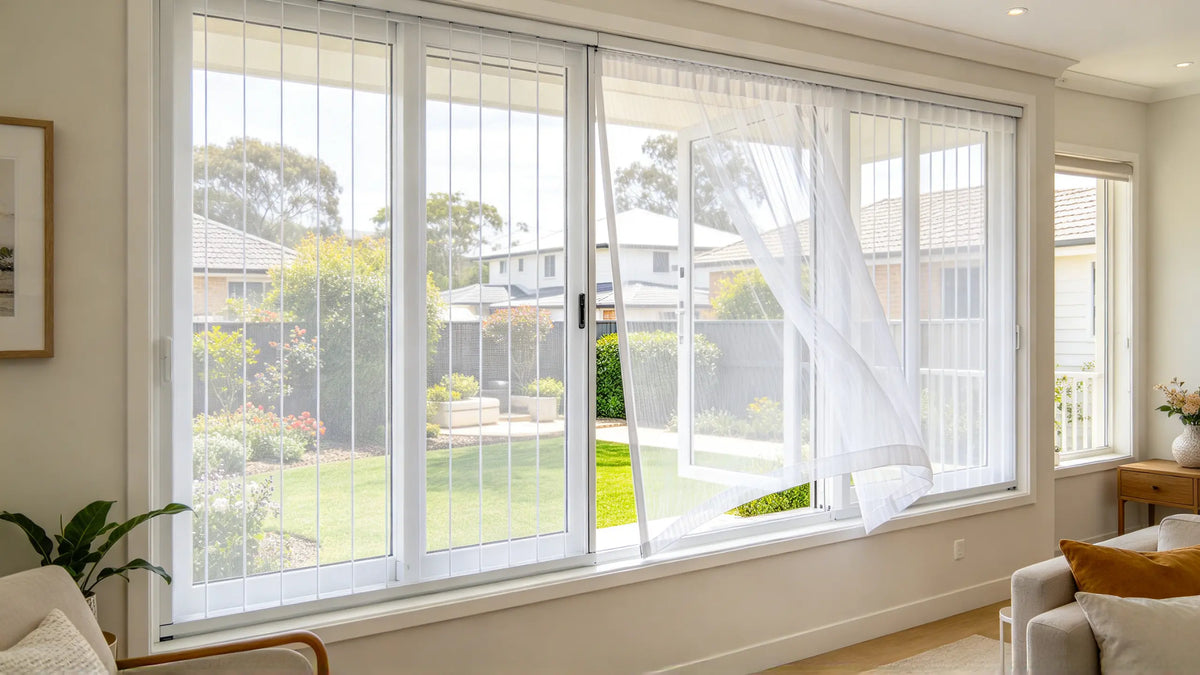 Pleated Fly Screens for Windows Australia: How to Choose Pull-Across, Double-Window or Pull-Down Screens