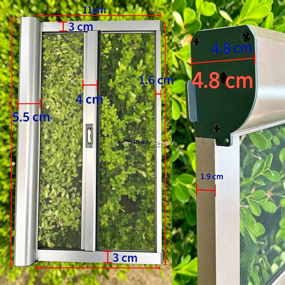 Sliding & Pull Across Roller Insect Screens for Windows