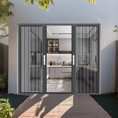 Folding Accordion Double Door Screen – product view 9