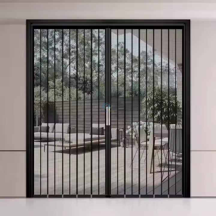 Folding Accordion Double Door Screen – product view 4