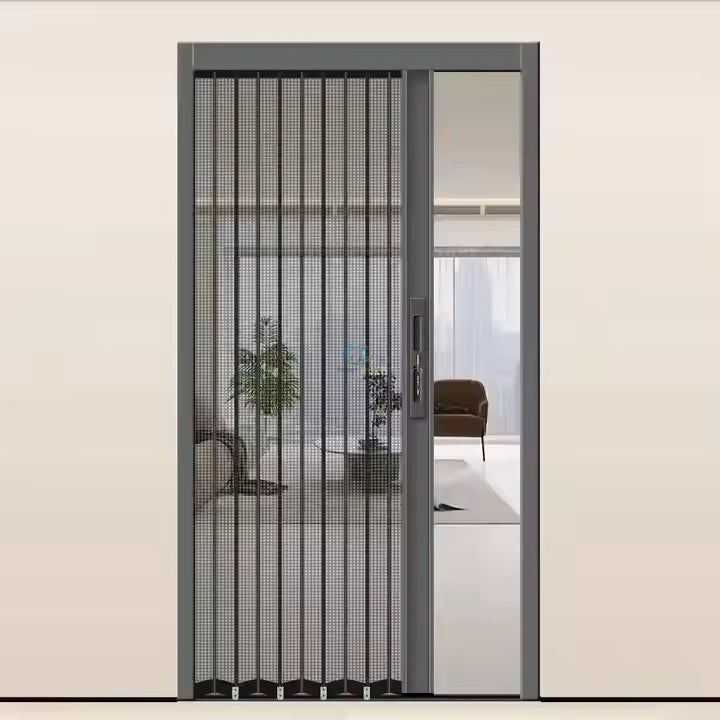 Folding Accordion Single Door Screen – product view 8