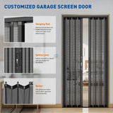Folding Accordion Double Door Screen – product view 2