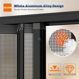Folding Accordion Single Door Screen – product view 2