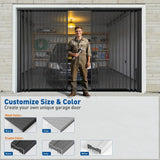 Aluminum Retractable Garage Screen Door – product view 6