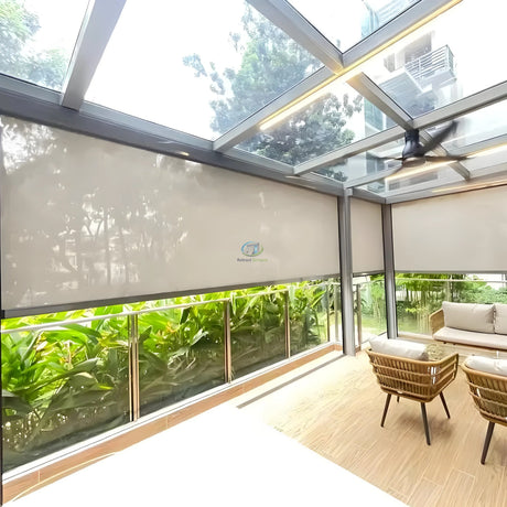 Motorized Retractable Patio Screens – product view 3