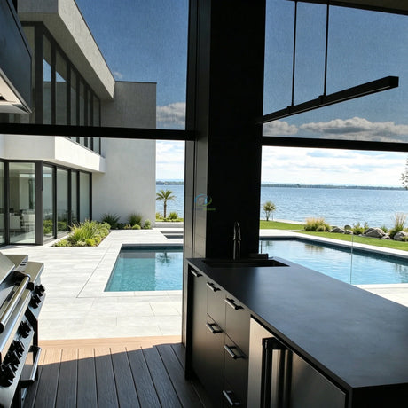 Motorized Retractable Patio Screens – product view 2