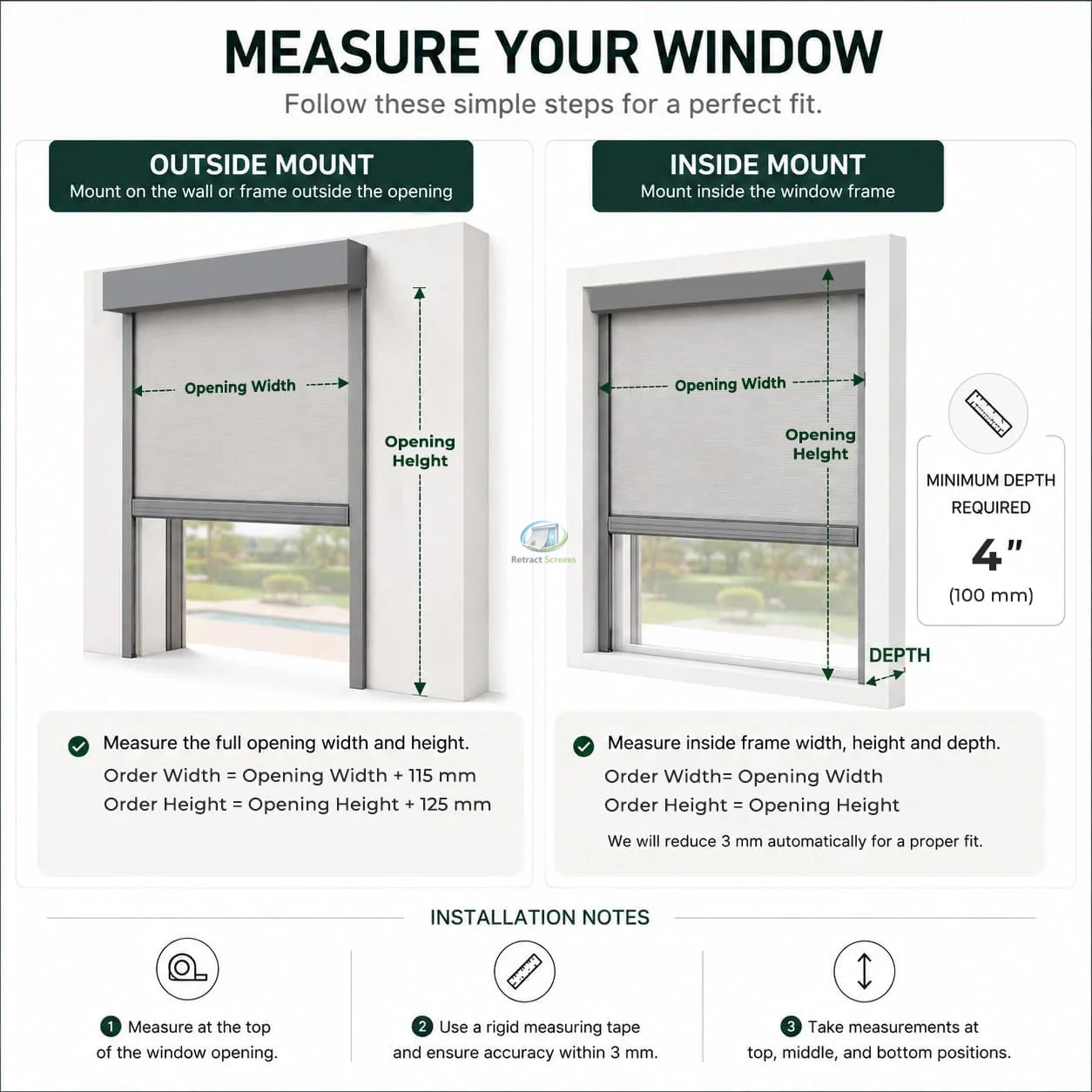 Motorized Retractable Patio Screens