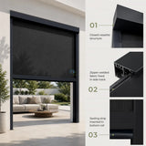 Motorized Retractable Patio Screens – product view 8