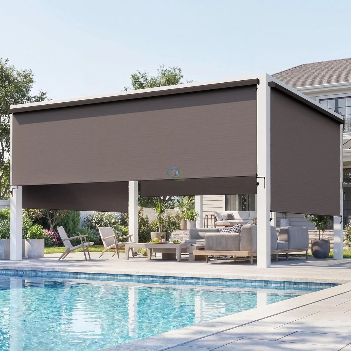 Motorized Retractable Patio Screens – product view 9