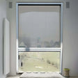 Pull-Down Pleated Insect Screen for Window