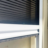 Pull-Down Pleated Insect Screen for Window – product view 4