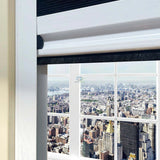 Pull-Down Pleated Insect Screen for Window – product view 5
