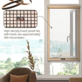 Pull Down Roller Insect Screens for Windows – product view 2