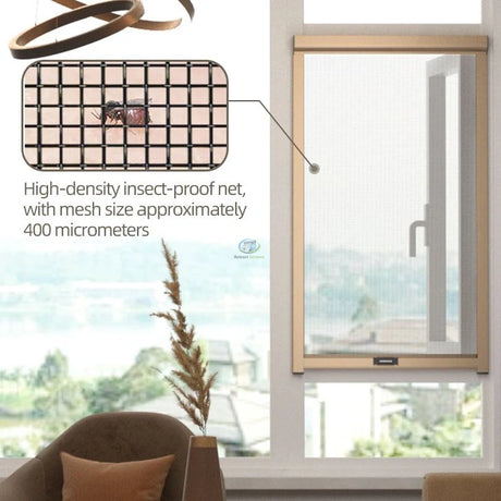 Pull Down Roller Insect Screens for Windows – product view 2