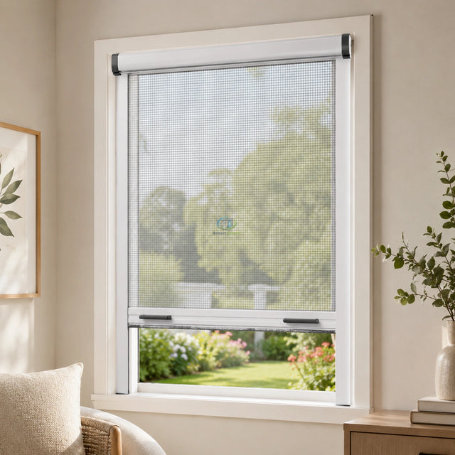 Pull Down Roller Insect Screens for Windows