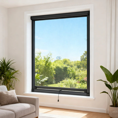 Pull Down Roller Insect Screens for Windows – product view 7