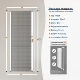 Pleated Insect Screen Single Door – product view 4