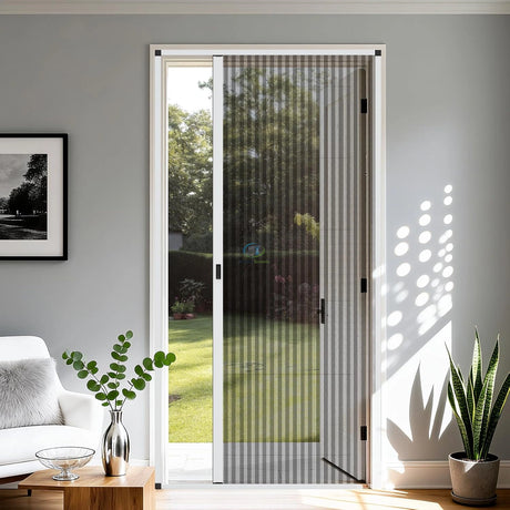 Pleated Insect Screen Single Door