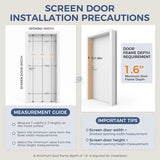 Roller Insect Screens for Single Door – product view 7