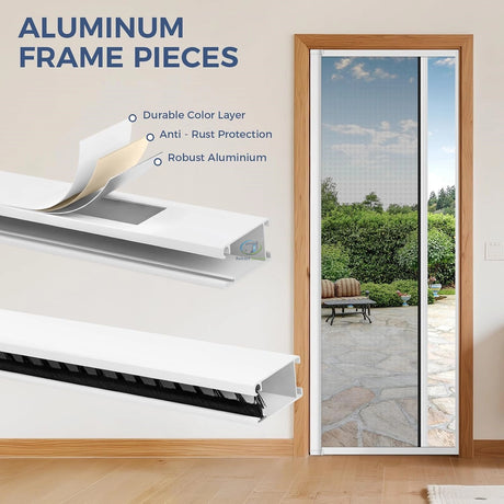 Roller Insect Screens for Single Door – product view 3
