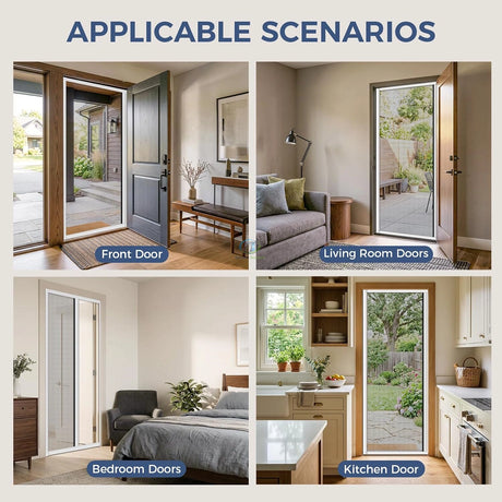 Roller Insect Screens for Single Door – product view 5