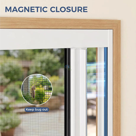 Sliding & Pull Across Roller Insect Screens for Windows – product view 2
