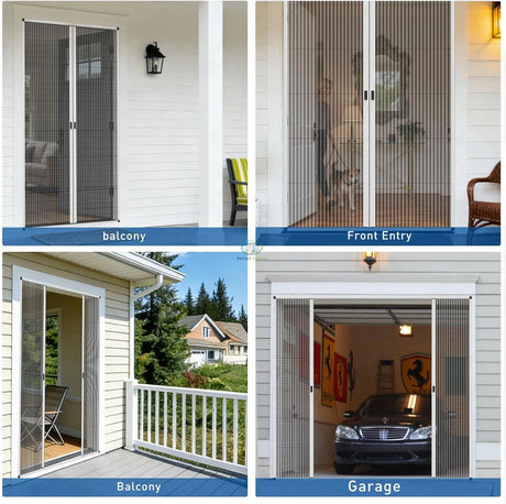 Pleated Insect Screen Double Door – product view 8
