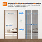 Pleated Insect Screen Double Door – product view 7