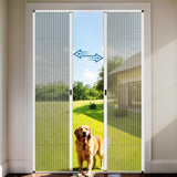 Pleated Insect Screen Double Door
