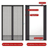 Pleated Insect Screen Double Door - Retract Screens Australia
