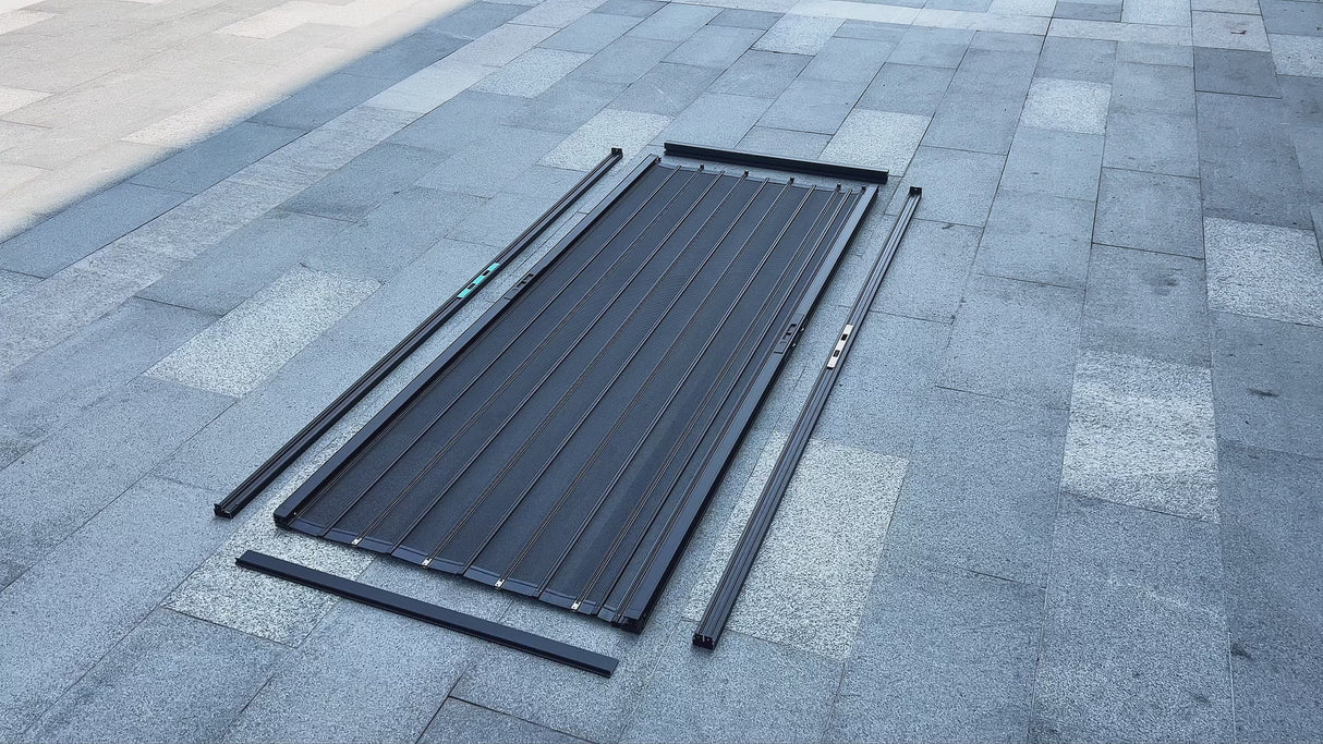 Folding Accordion Double Door Screen